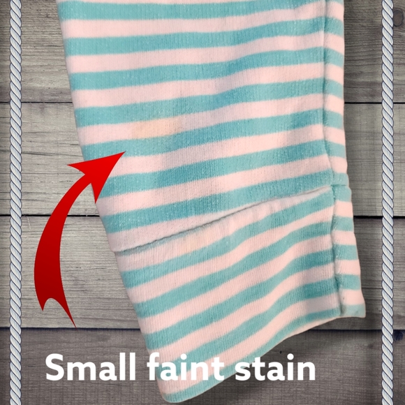 Vineyard Crew Traverse City Michigan Striped Nautical Hoodie Size Medium - Picture 8 of 8